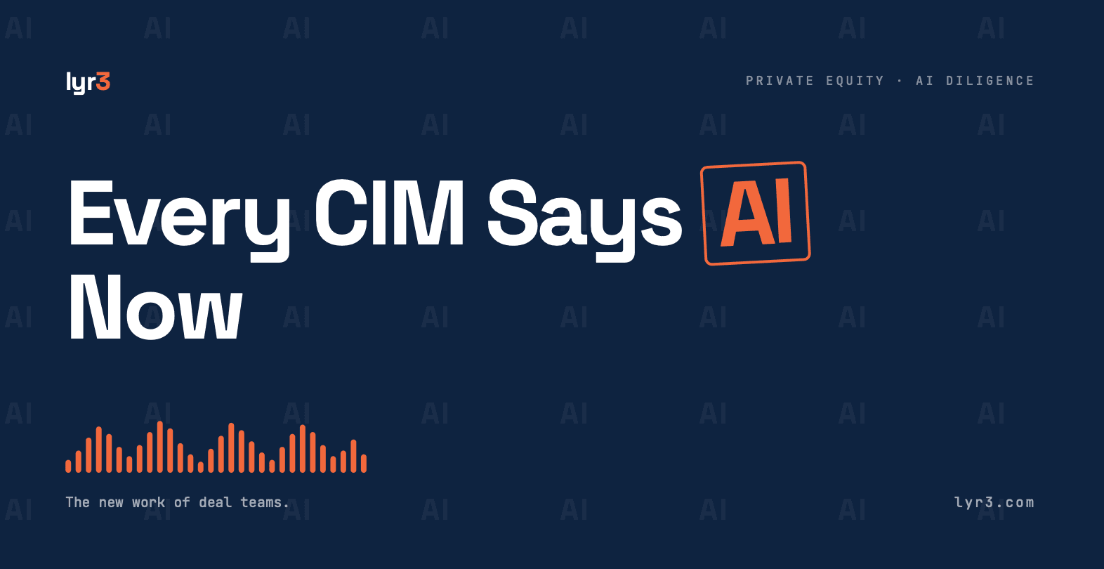Every CIM Says AI Now